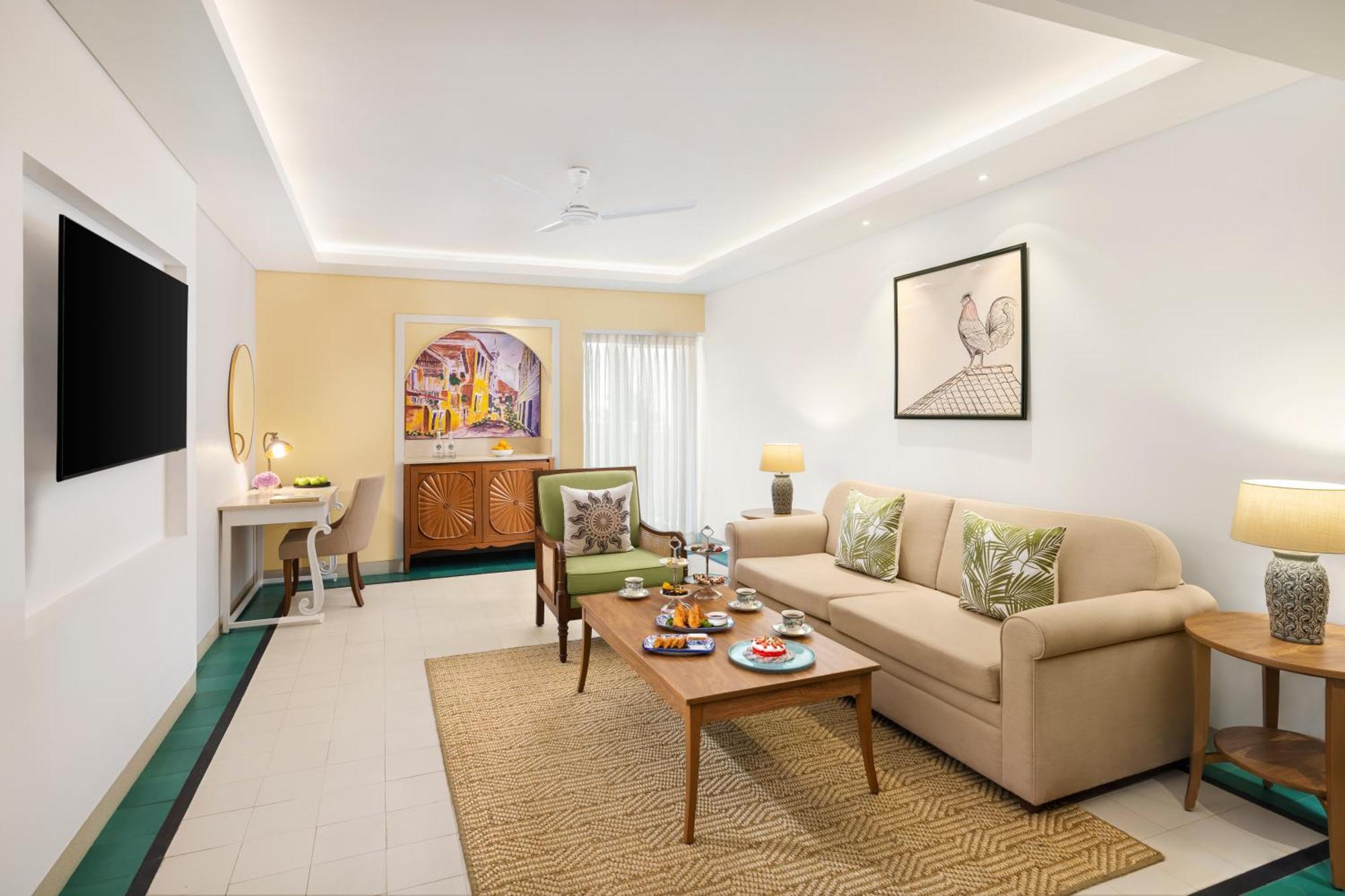 Cidade De Goa - IHCL SeleQtions Santa Cruz Buitenkant foto Living room