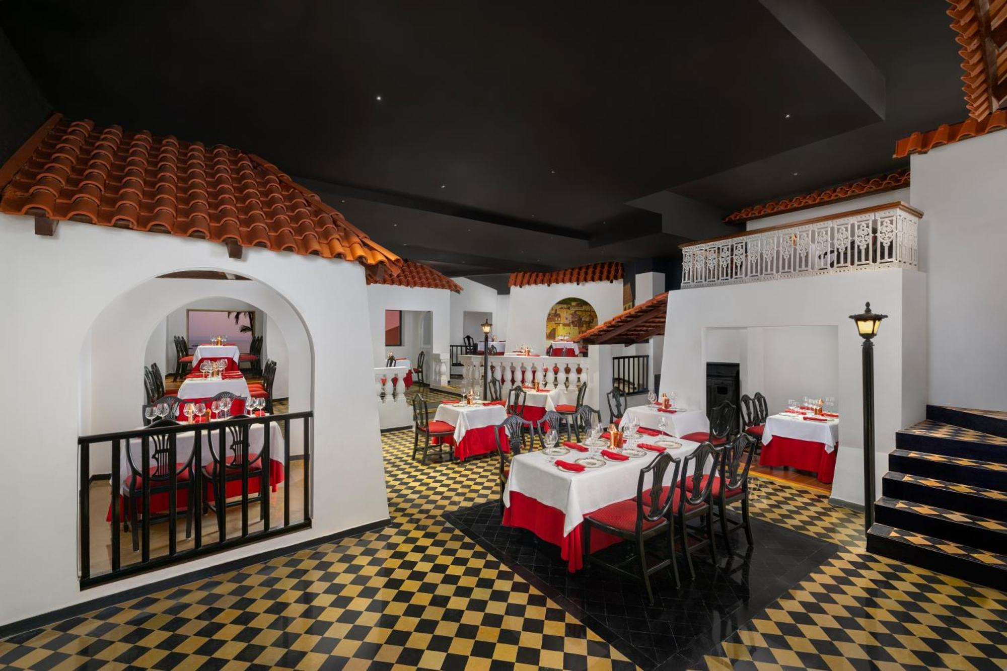 Cidade De Goa - IHCL SeleQtions Santa Cruz Buitenkant foto Interior of the restaurant
